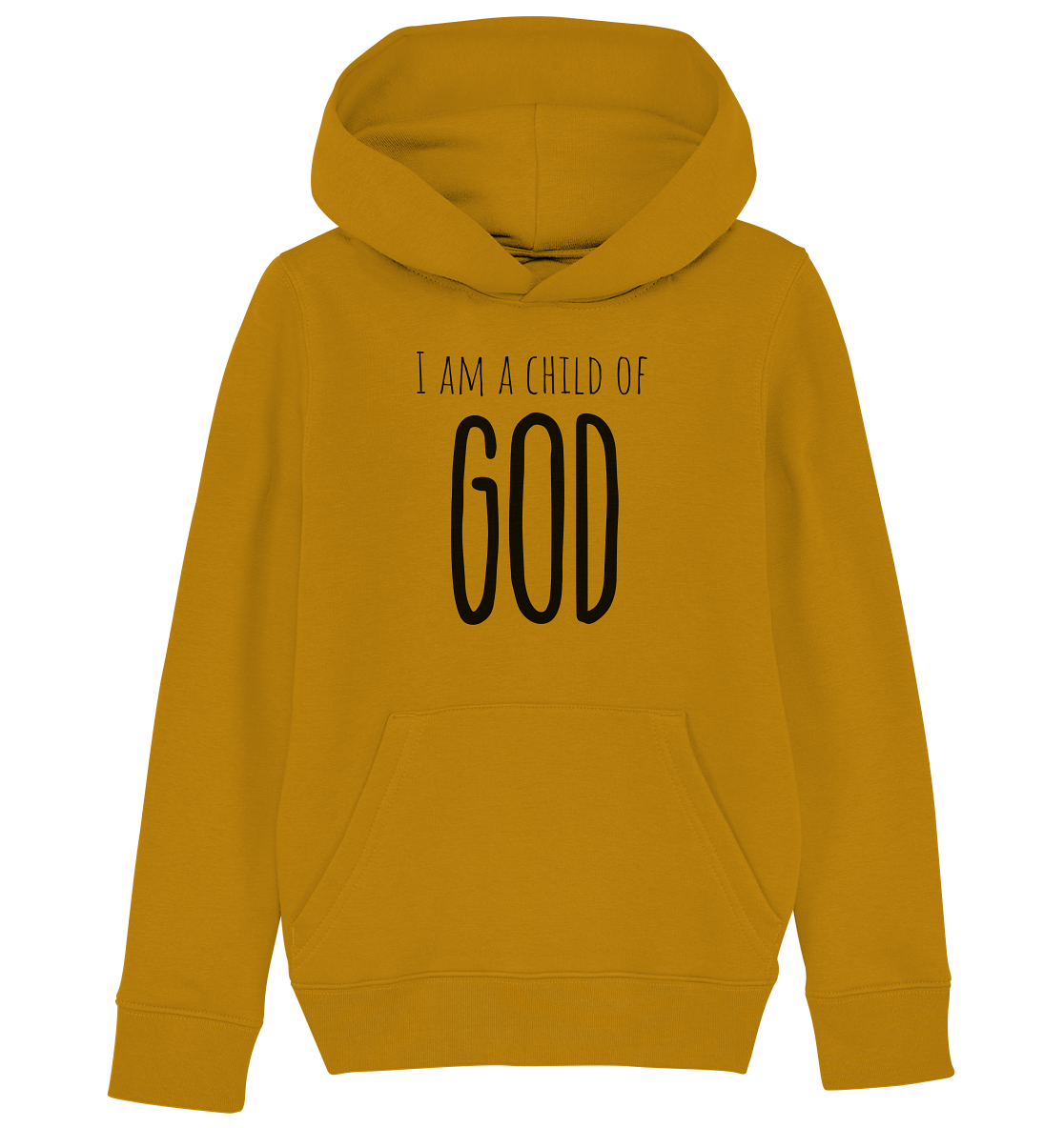 I am a child of God - Kids Organic Hoodie - wertvoll und geliebt