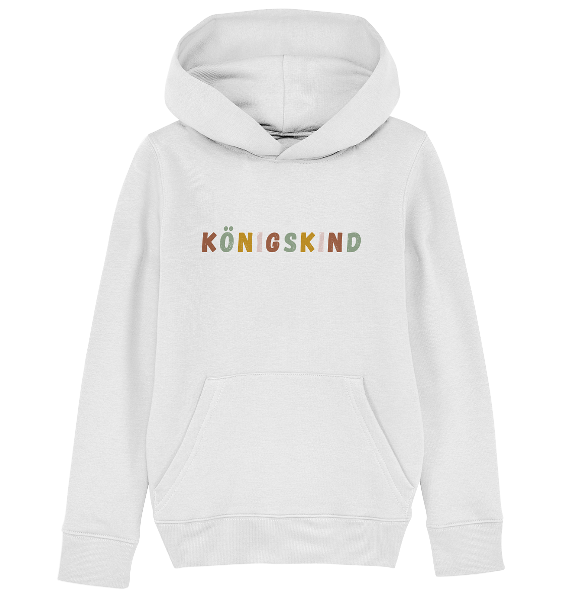Königskind - Kids Organic Hoodie - wertvoll und geliebt