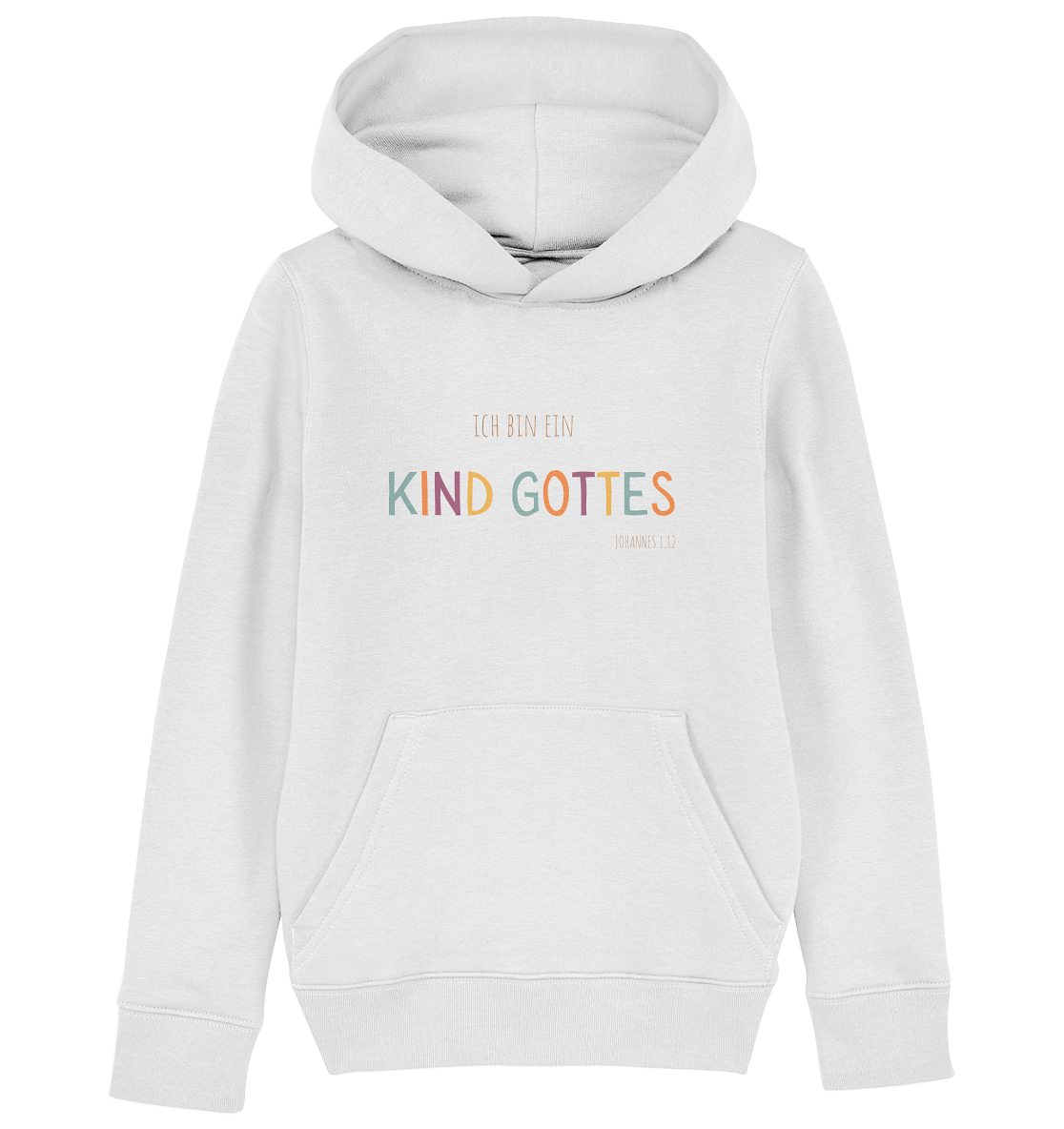 Kind Gottes - Kids Organic Hoodie - wertvoll und geliebt