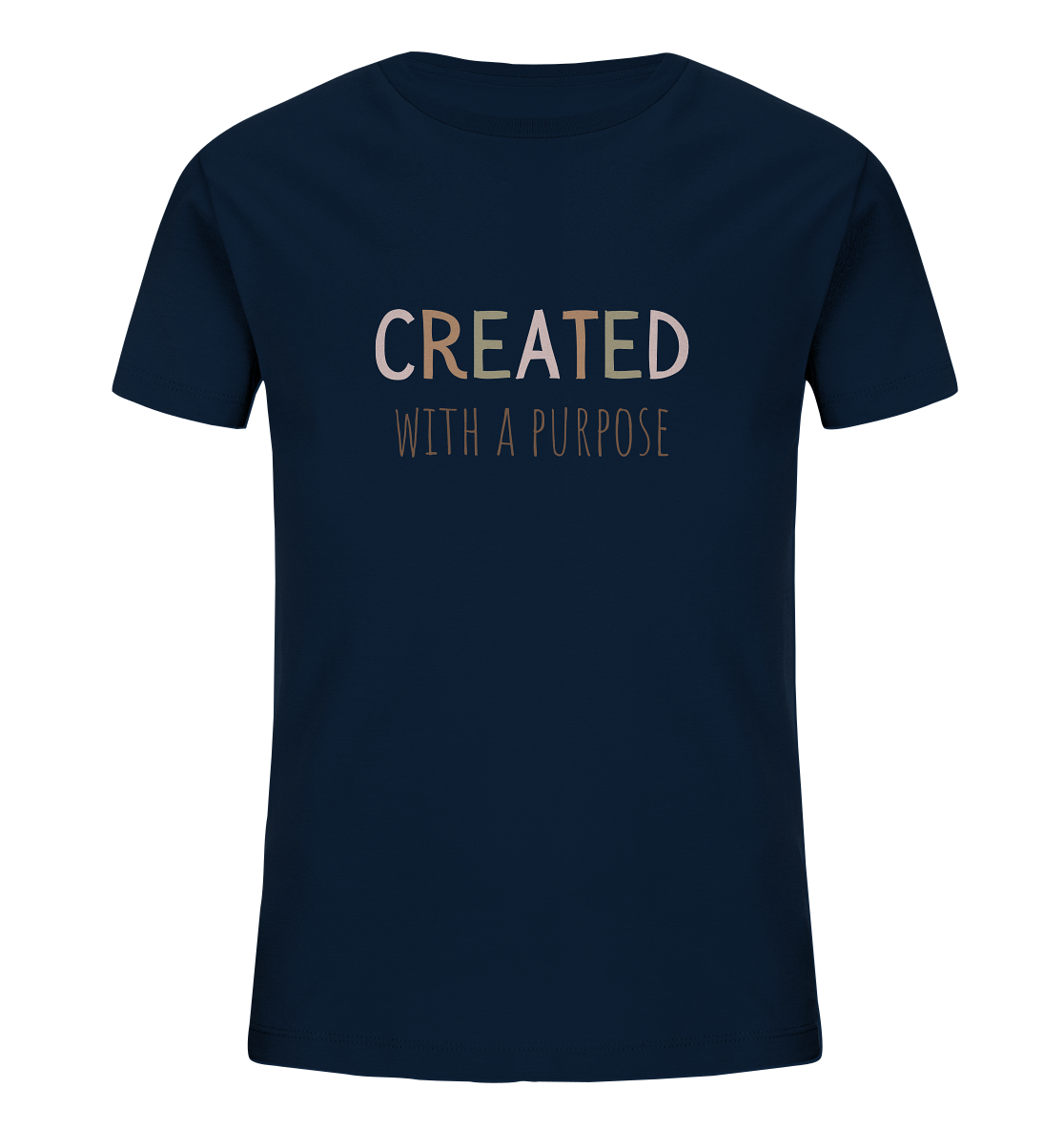 Created - Kids Organic Shirt - wertvoll und geliebt