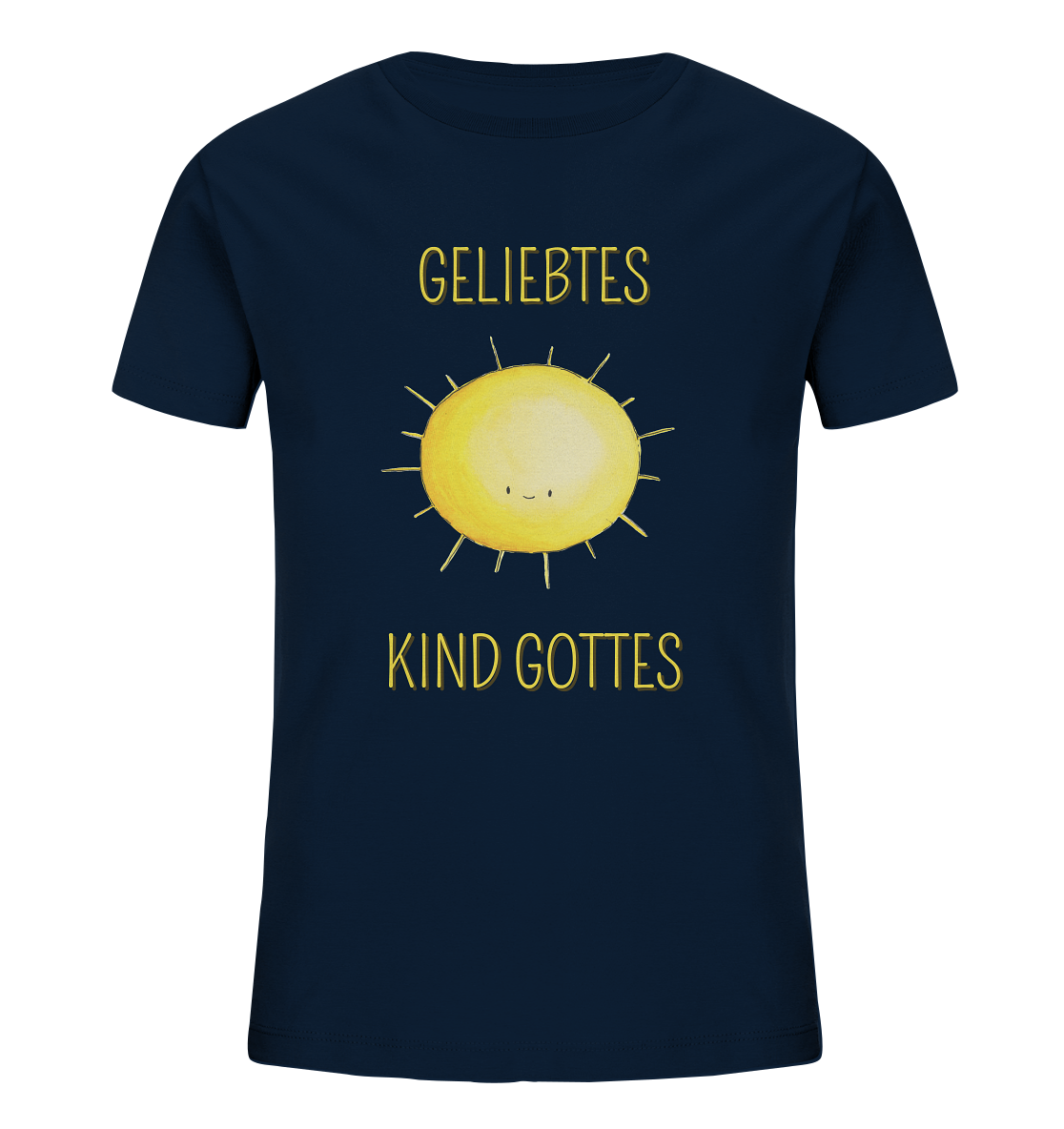 Geliebtes Kind Gottes - Kids Organic Shirt - wertvoll und geliebt