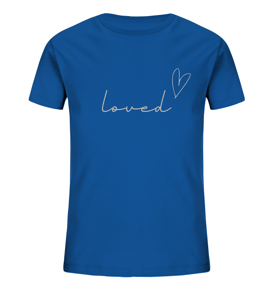 loved - Kids Organic Shirt - wertvoll und geliebt