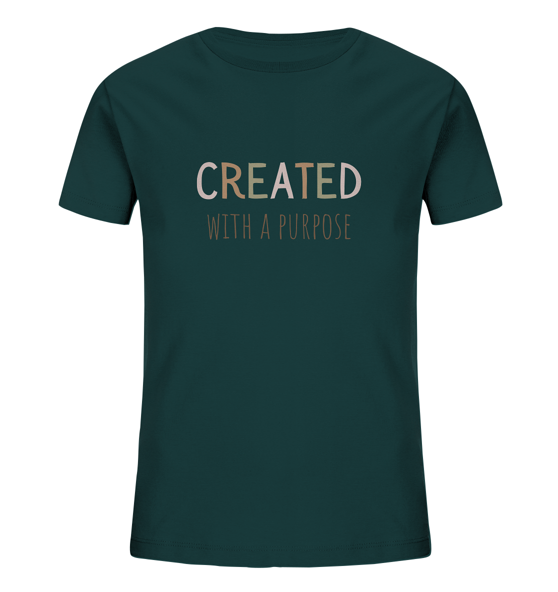 Created - Kids Organic Shirt - wertvoll und geliebt