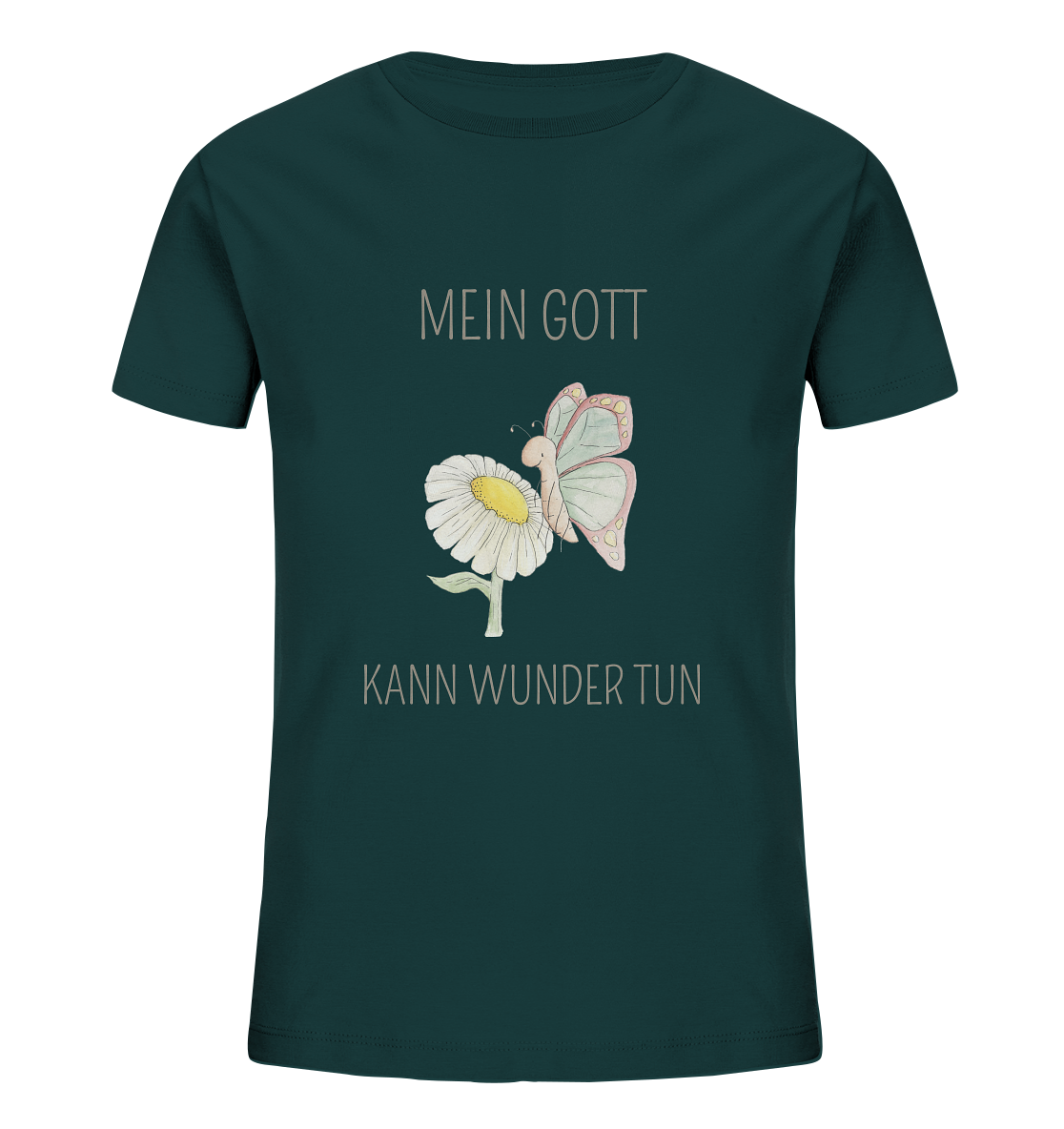 Mein Gott kann Wunder tun - Kids Organic Shirt - wertvoll und geliebt