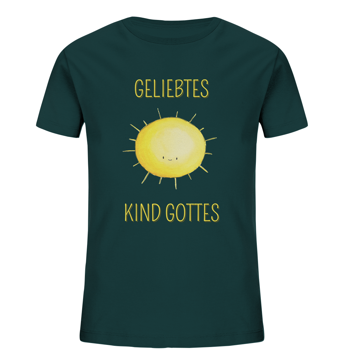Geliebtes Kind Gottes - Kids Organic Shirt - wertvoll und geliebt