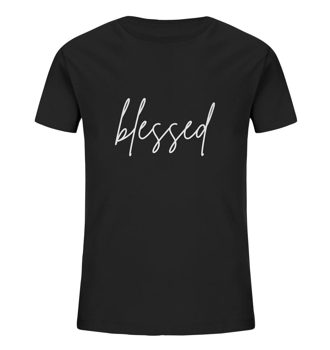 blessed - Kids Organic Shirt - wertvoll und geliebt