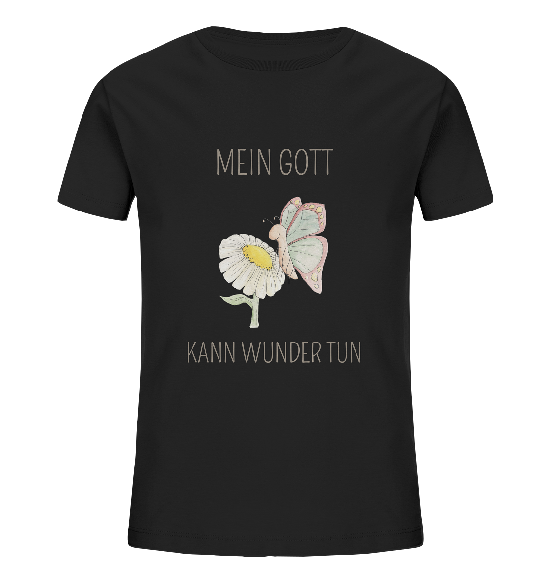 Mein Gott kann Wunder tun - Kids Organic Shirt - wertvoll und geliebt