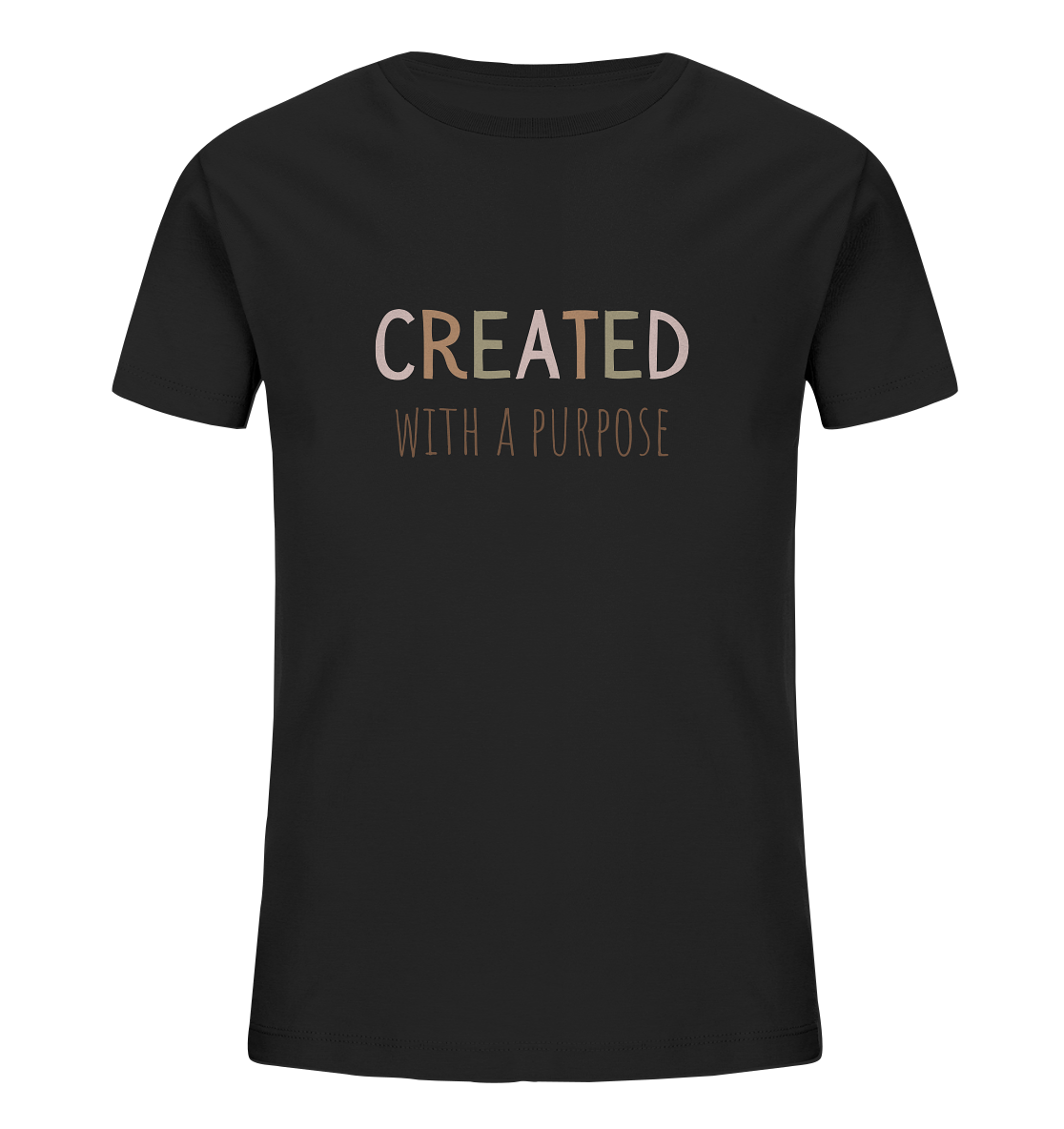 Created - Kids Organic Shirt - wertvoll und geliebt