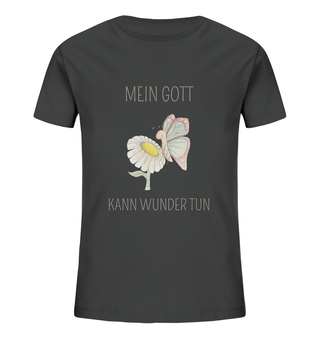 Mein Gott kann Wunder tun - Kids Organic Shirt - wertvoll und geliebt