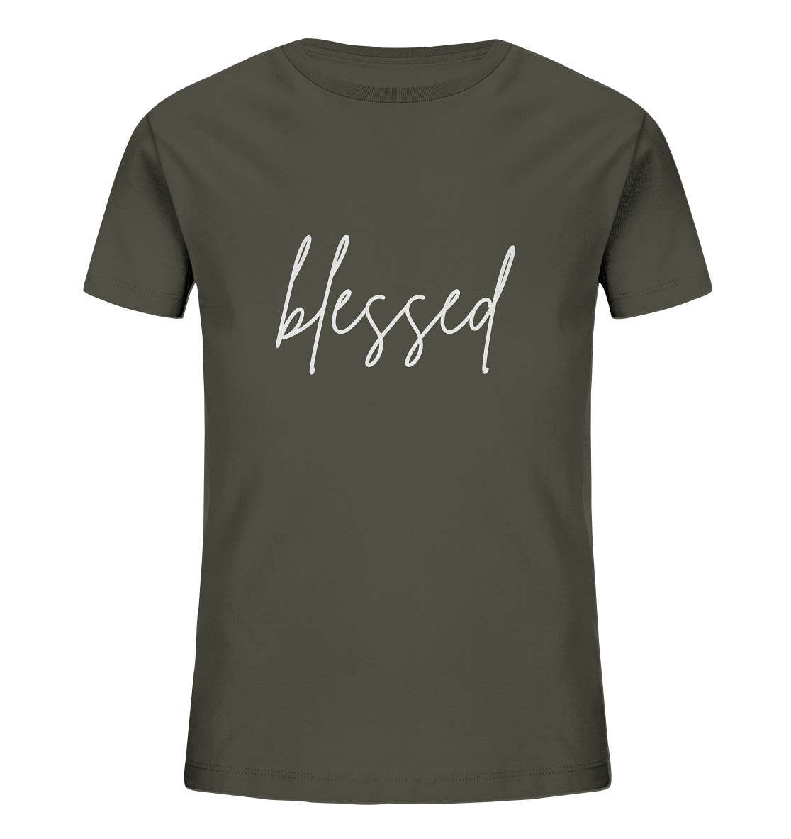 blessed - Kids Organic Shirt - wertvoll und geliebt