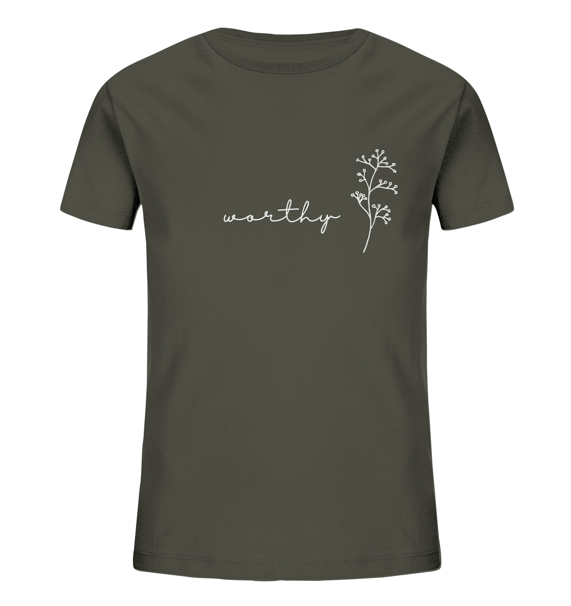Worthy - Kids Organic Shirt - wertvoll und geliebt