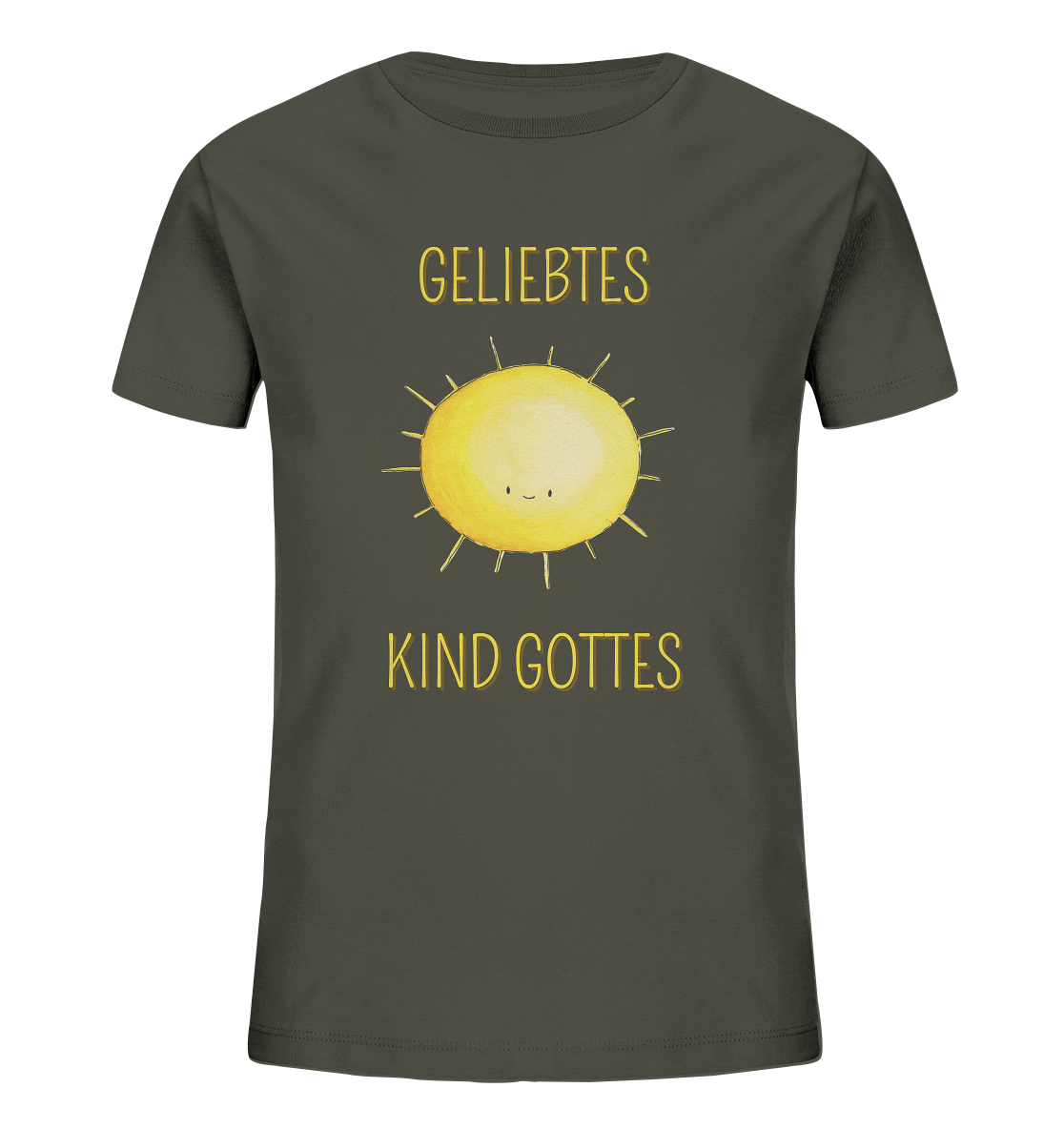 Geliebtes Kind Gottes - Kids Organic Shirt - wertvoll und geliebt