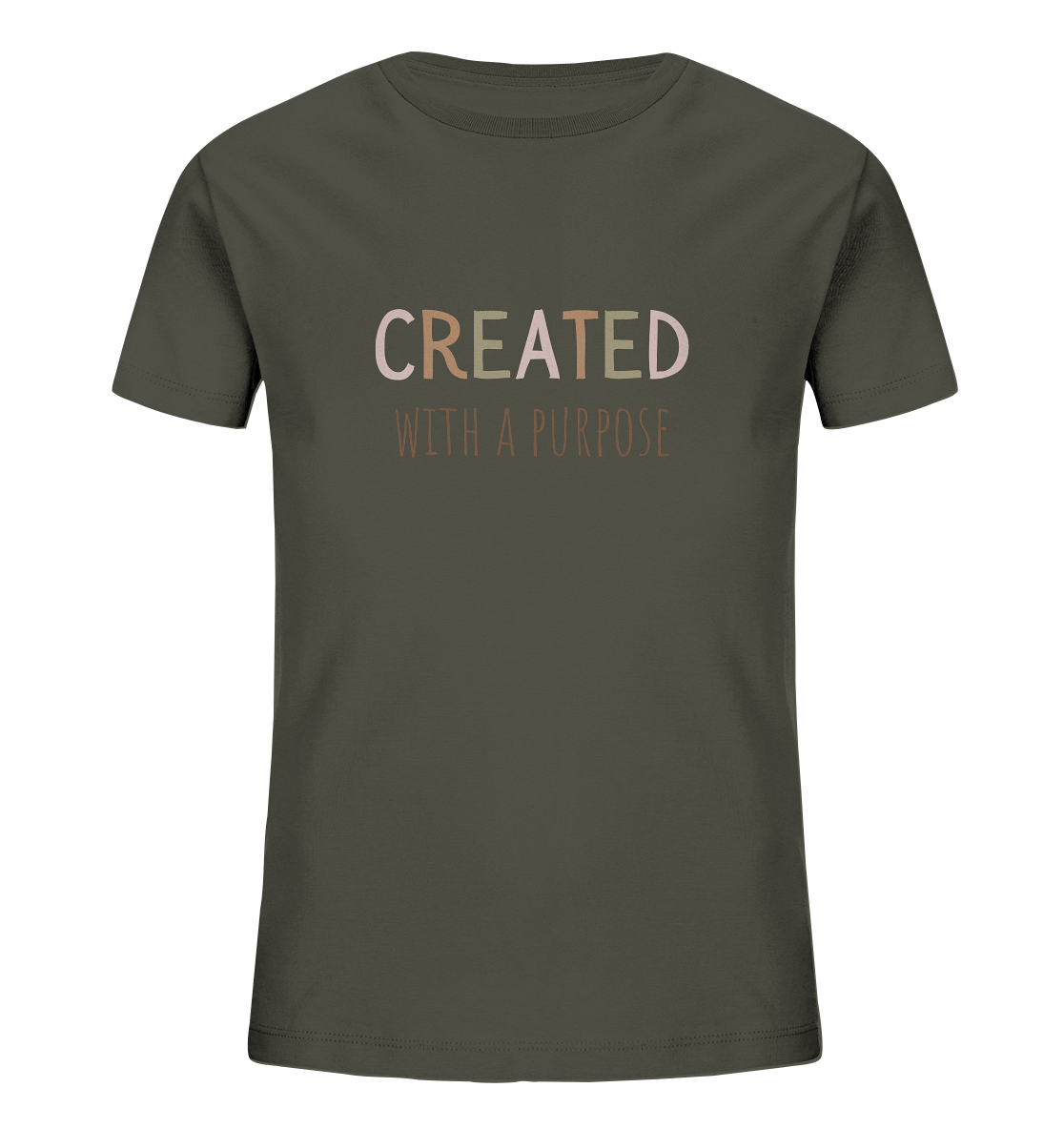 Created - Kids Organic Shirt - wertvoll und geliebt