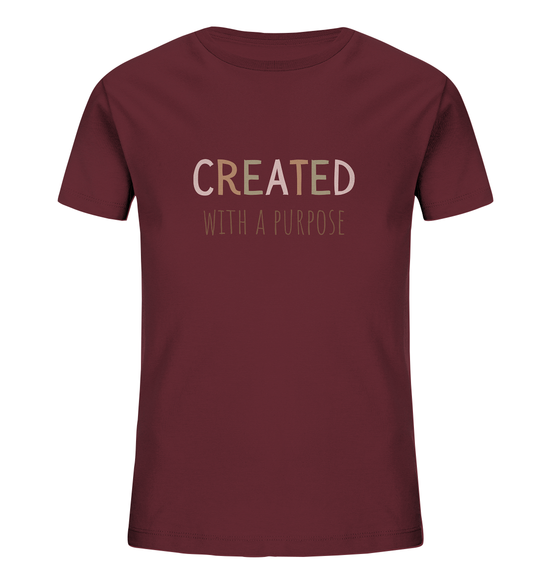 Created - Kids Organic Shirt - wertvoll und geliebt
