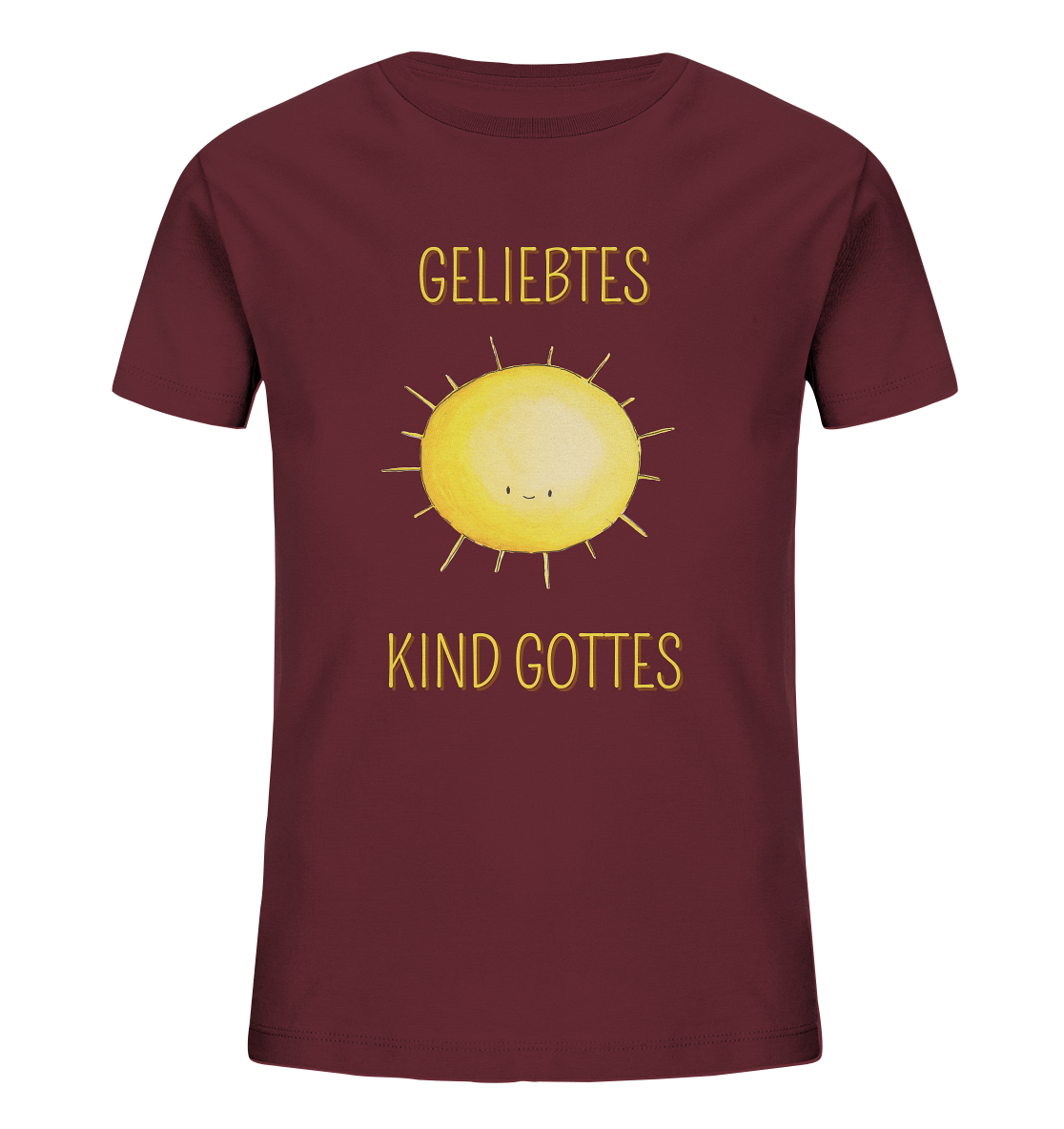 Geliebtes Kind Gottes - Kids Organic Shirt - wertvoll und geliebt