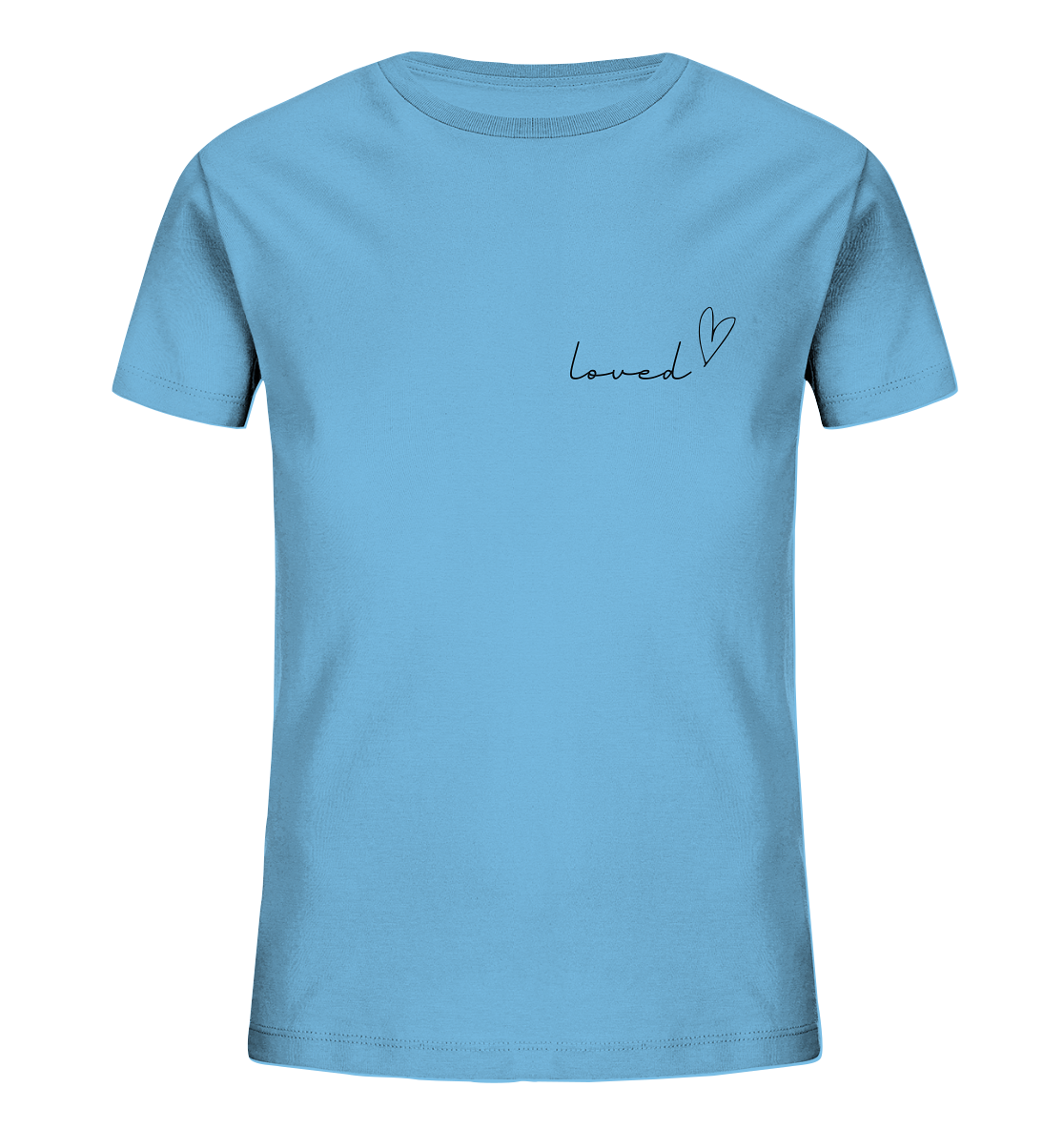 loved - Kids Organic Shirt - wertvoll und geliebt