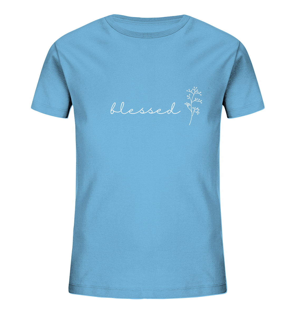 blessed - Kids Organic Shirt - wertvoll und geliebt