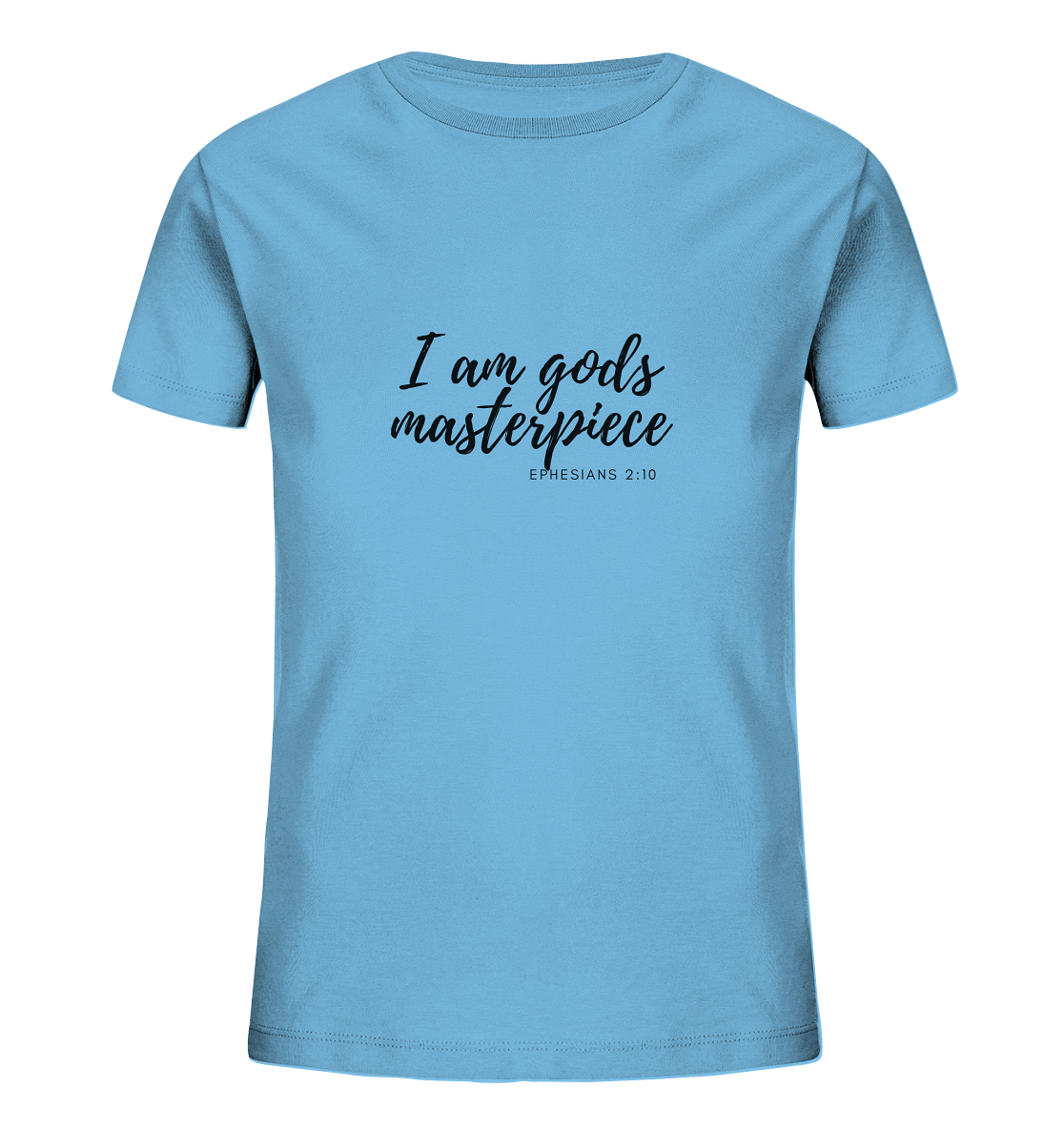 Gods Masterpiece - Kids Organic Shirt - wertvoll und geliebt