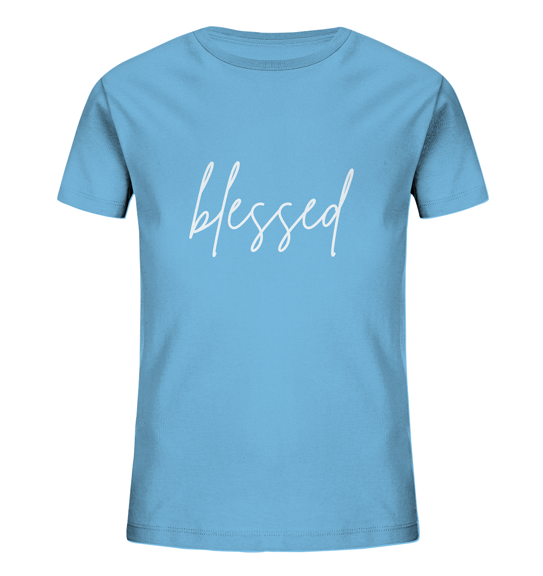 blessed - Kids Organic Shirt - wertvoll und geliebt