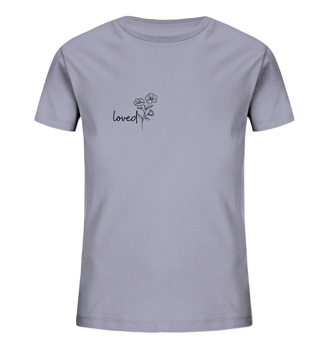 loved - Kids Organic Shirt - wertvoll und geliebt