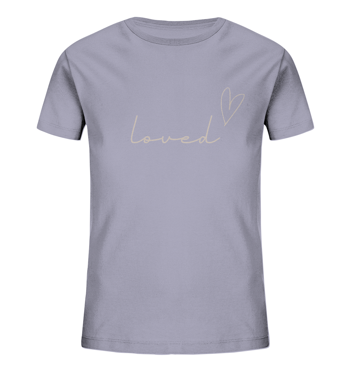 loved - Kids Organic Shirt - wertvoll und geliebt