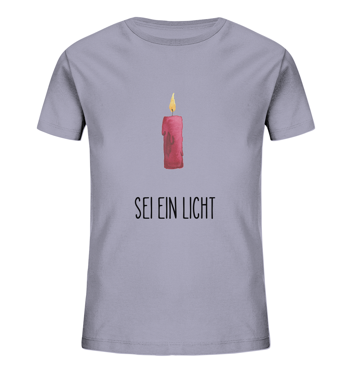 Sei ein Licht - Kids Organic Shirt - wertvoll und geliebt