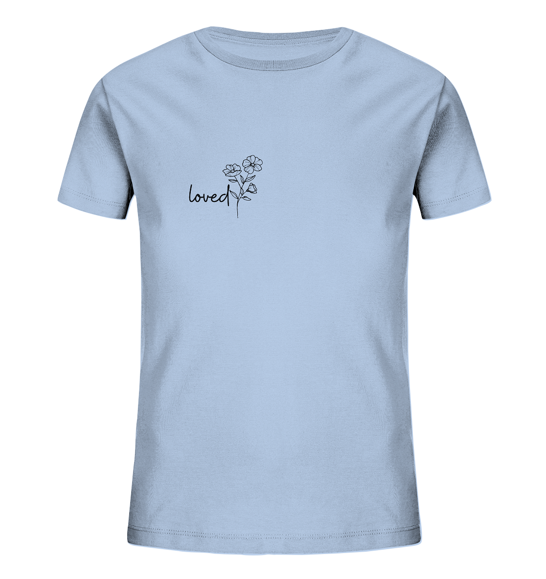 loved - Kids Organic Shirt - wertvoll und geliebt