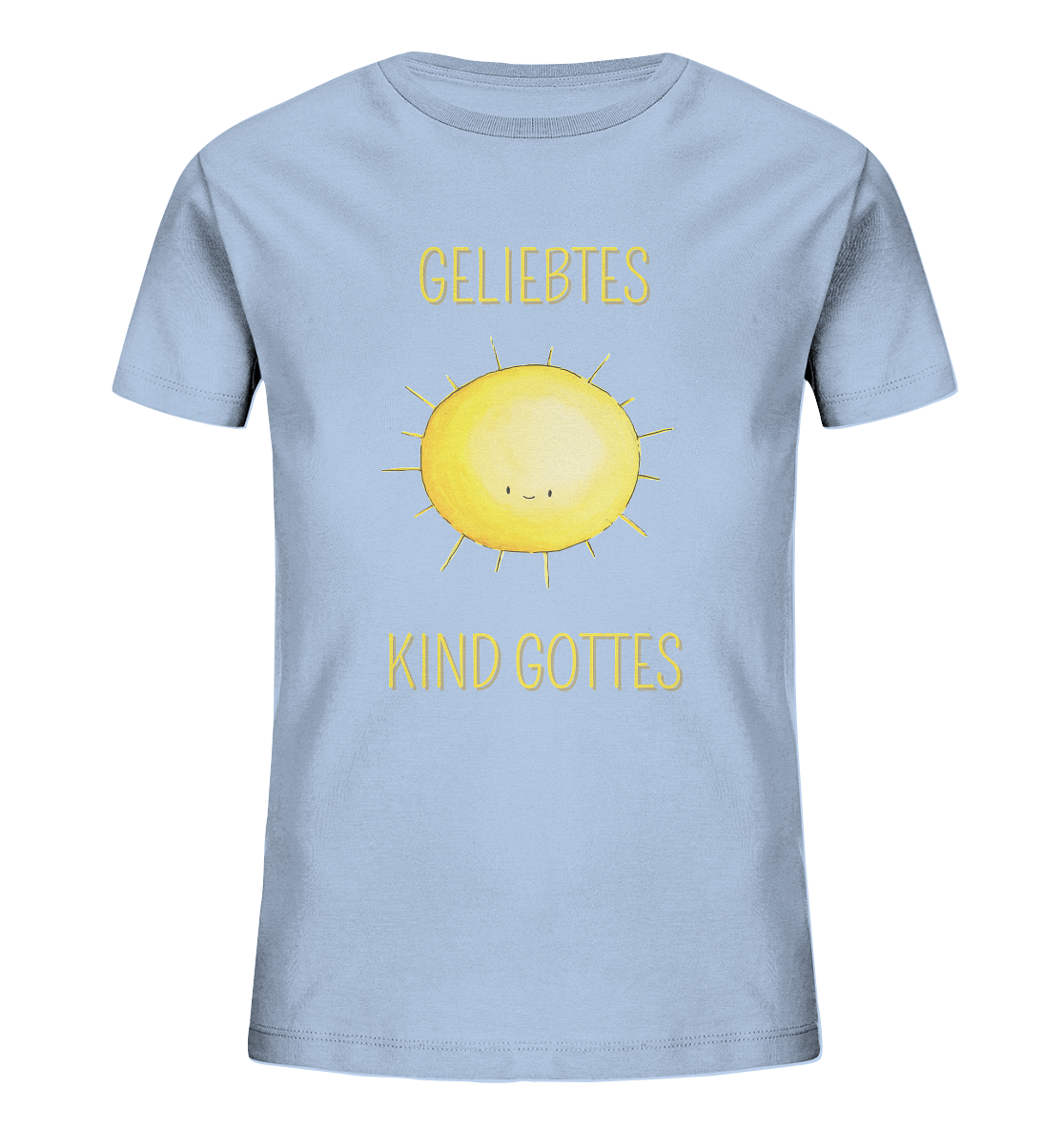 Geliebtes Kind Gottes - Kids Organic Shirt - wertvoll und geliebt