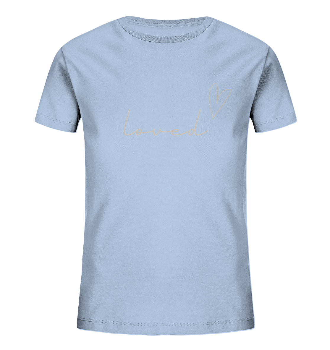 loved - Kids Organic Shirt - wertvoll und geliebt