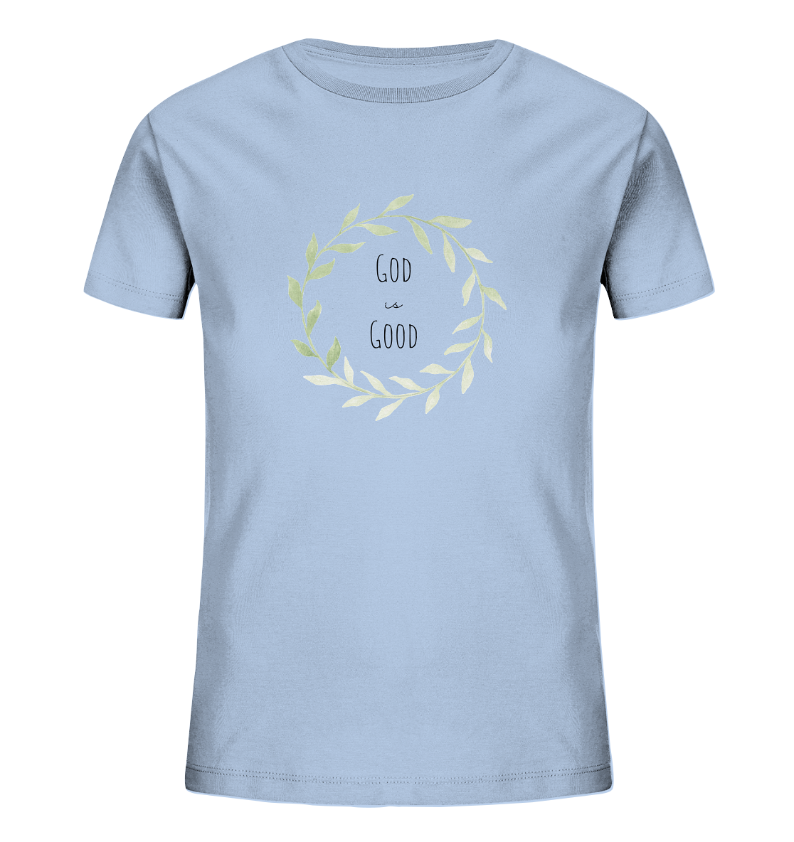 God is good - Kids Organic Shirt - wertvoll und geliebt