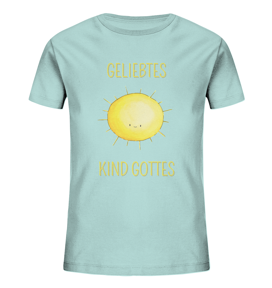 Geliebtes Kind Gottes - Kids Organic Shirt - wertvoll und geliebt