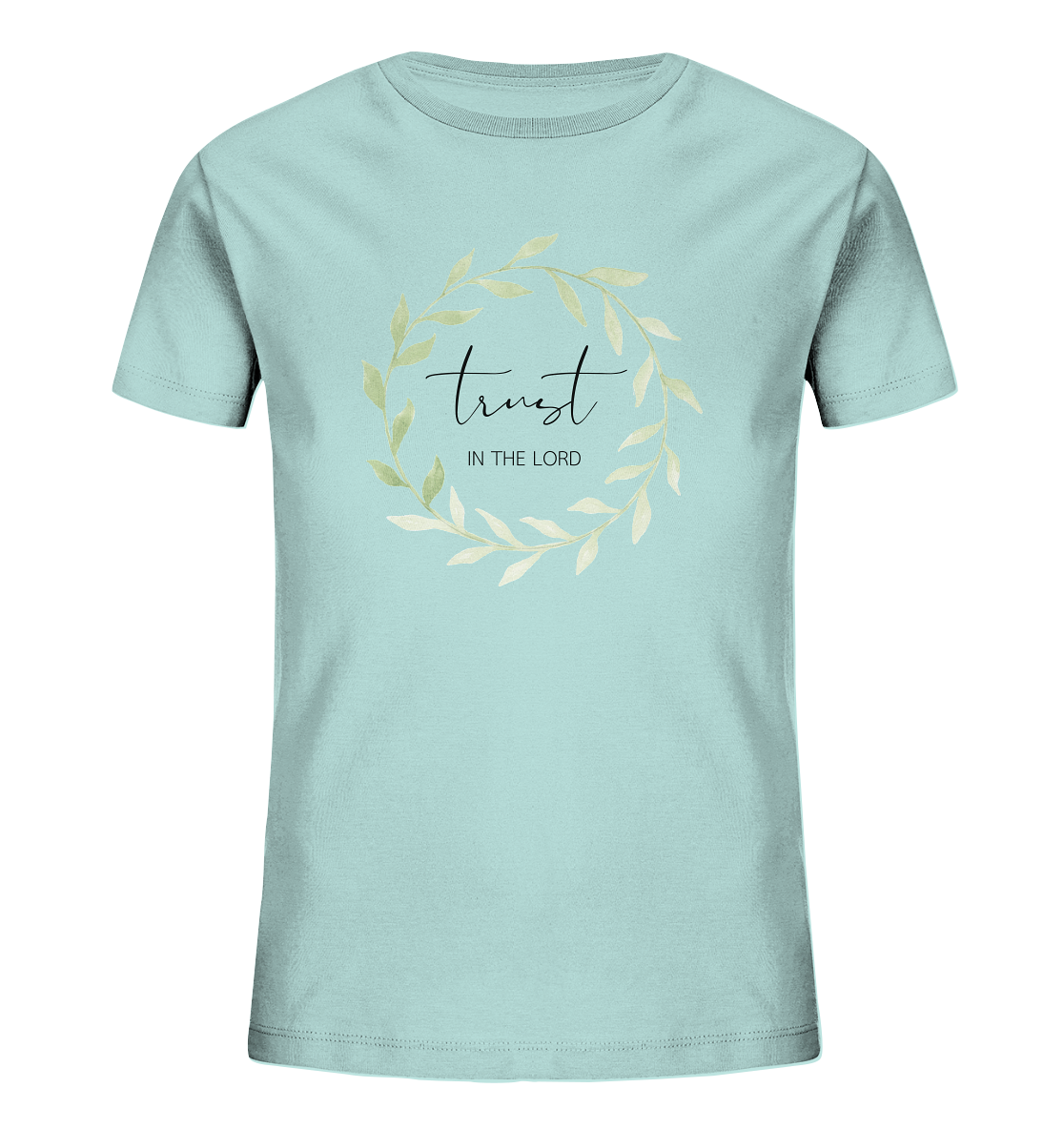 trust - Kids Organic Shirt - wertvoll und geliebt
