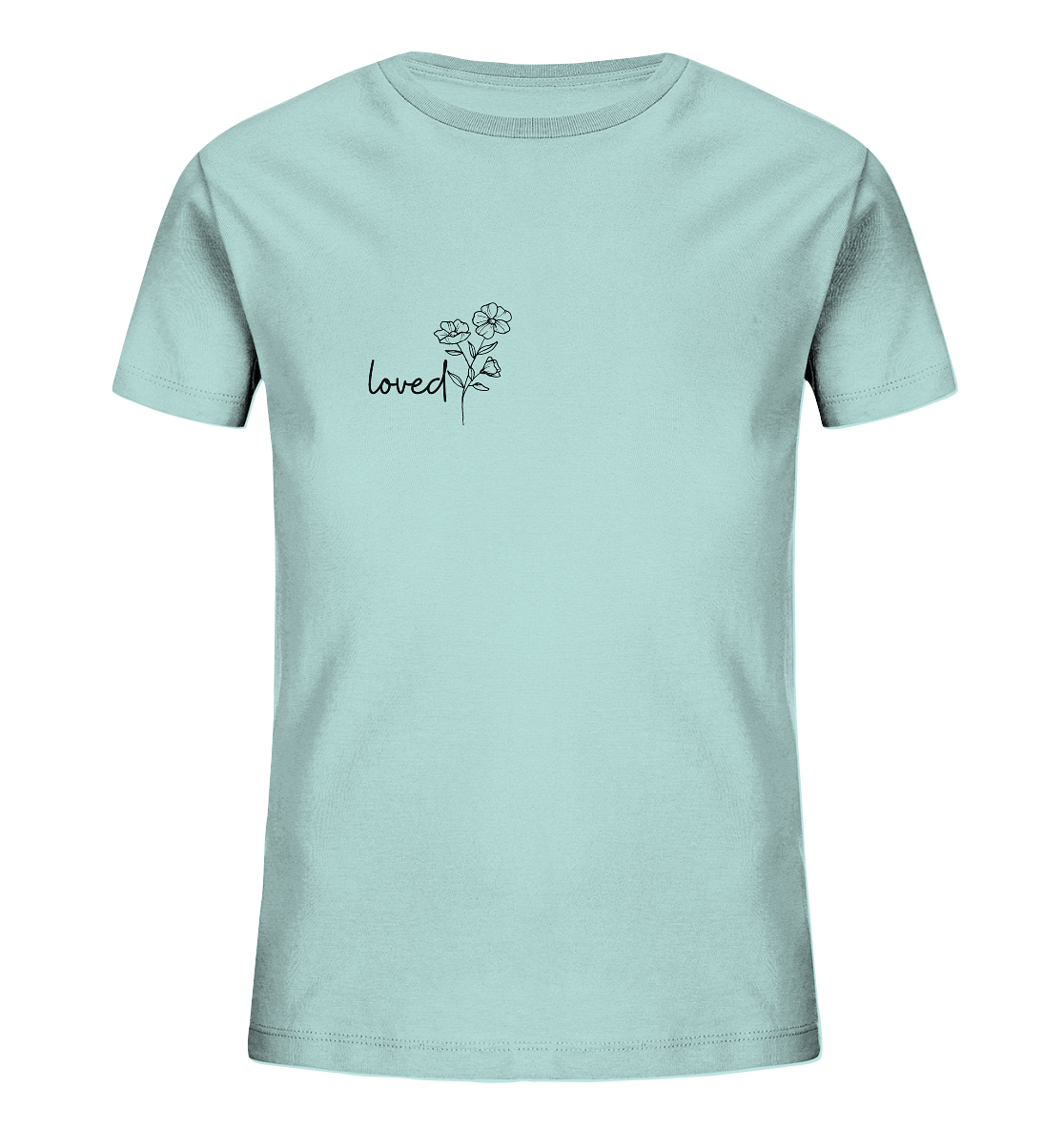 loved - Kids Organic Shirt - wertvoll und geliebt