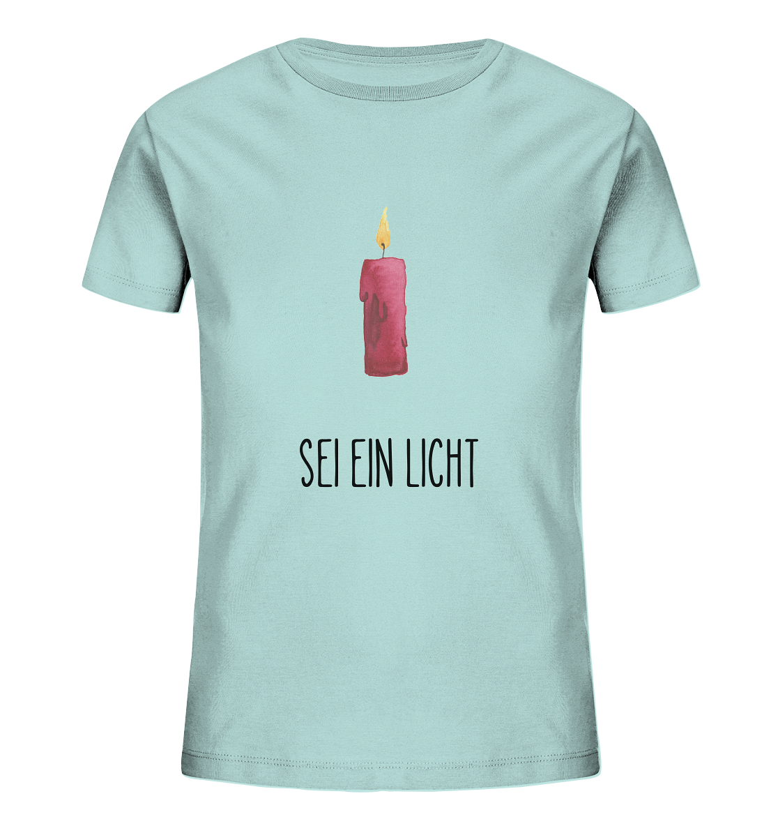 Sei ein Licht - Kids Organic Shirt - wertvoll und geliebt