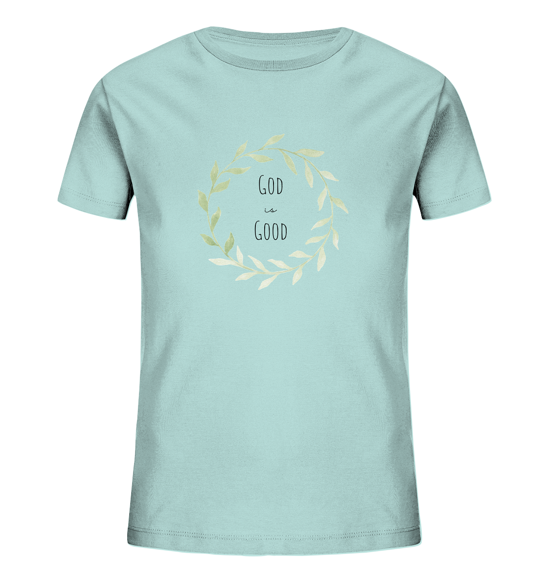 God is good - Kids Organic Shirt - wertvoll und geliebt