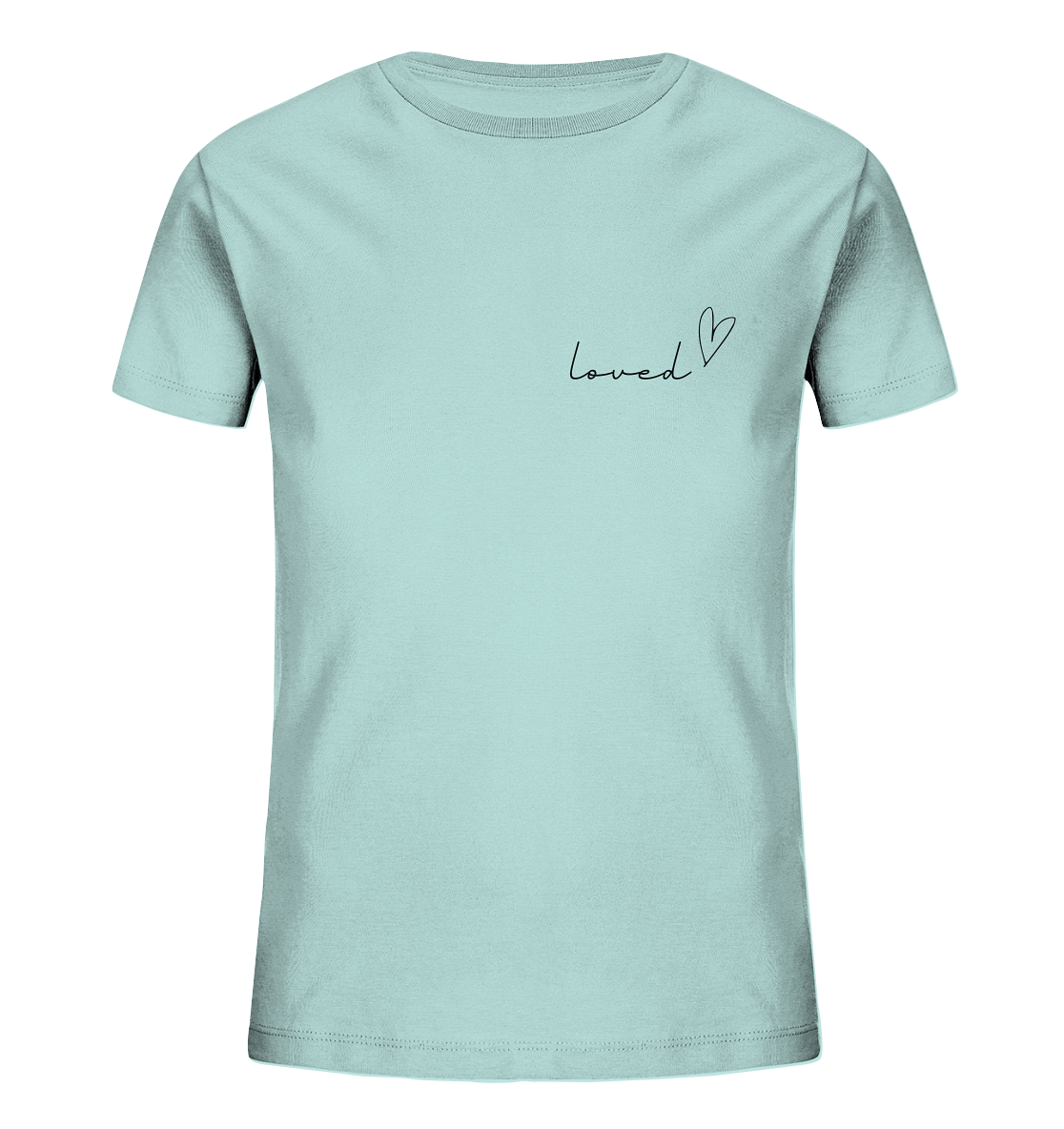 loved - Kids Organic Shirt - wertvoll und geliebt