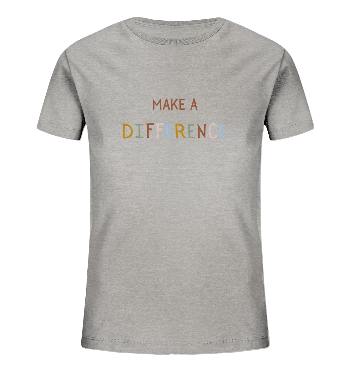 Make a difference - Kids Organic Shirt - wertvoll und geliebt