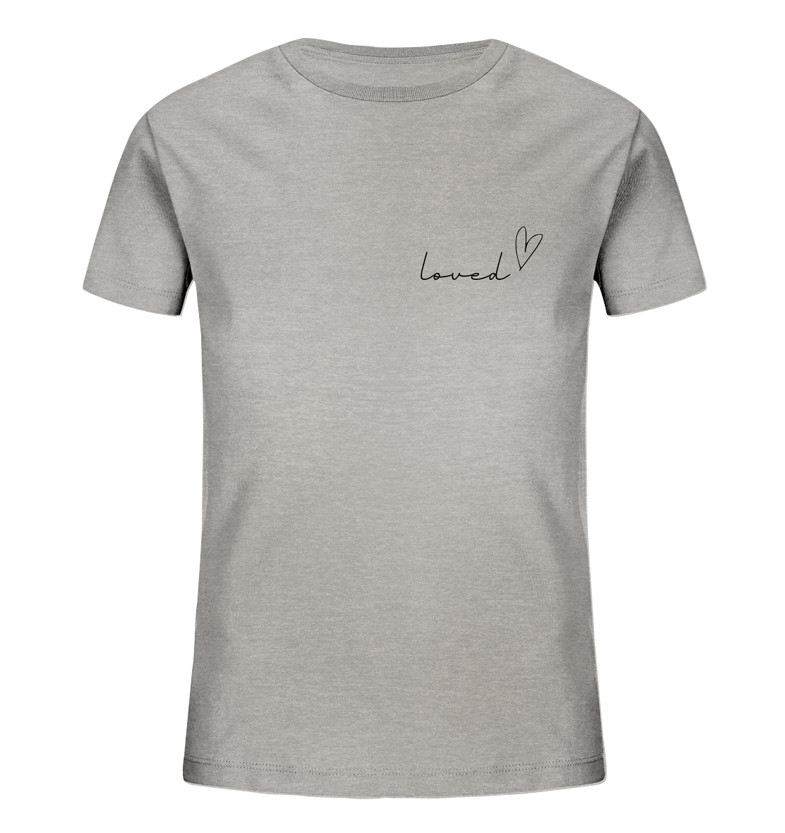 loved - Kids Organic Shirt - wertvoll und geliebt
