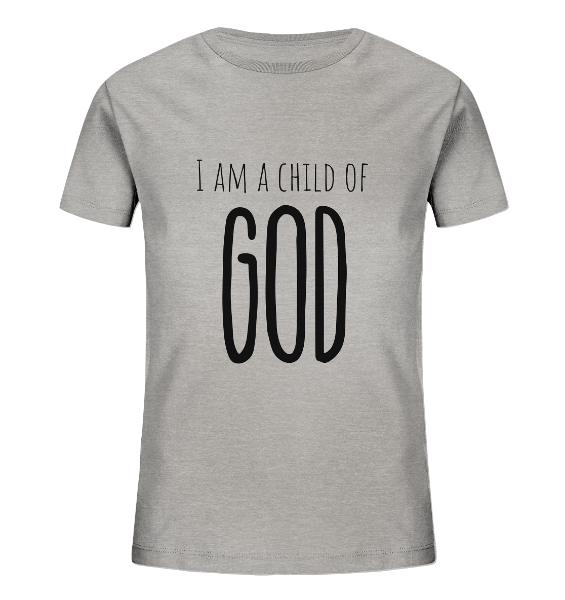 I am a child of God - Kids Organic Shirt - wertvoll und geliebt