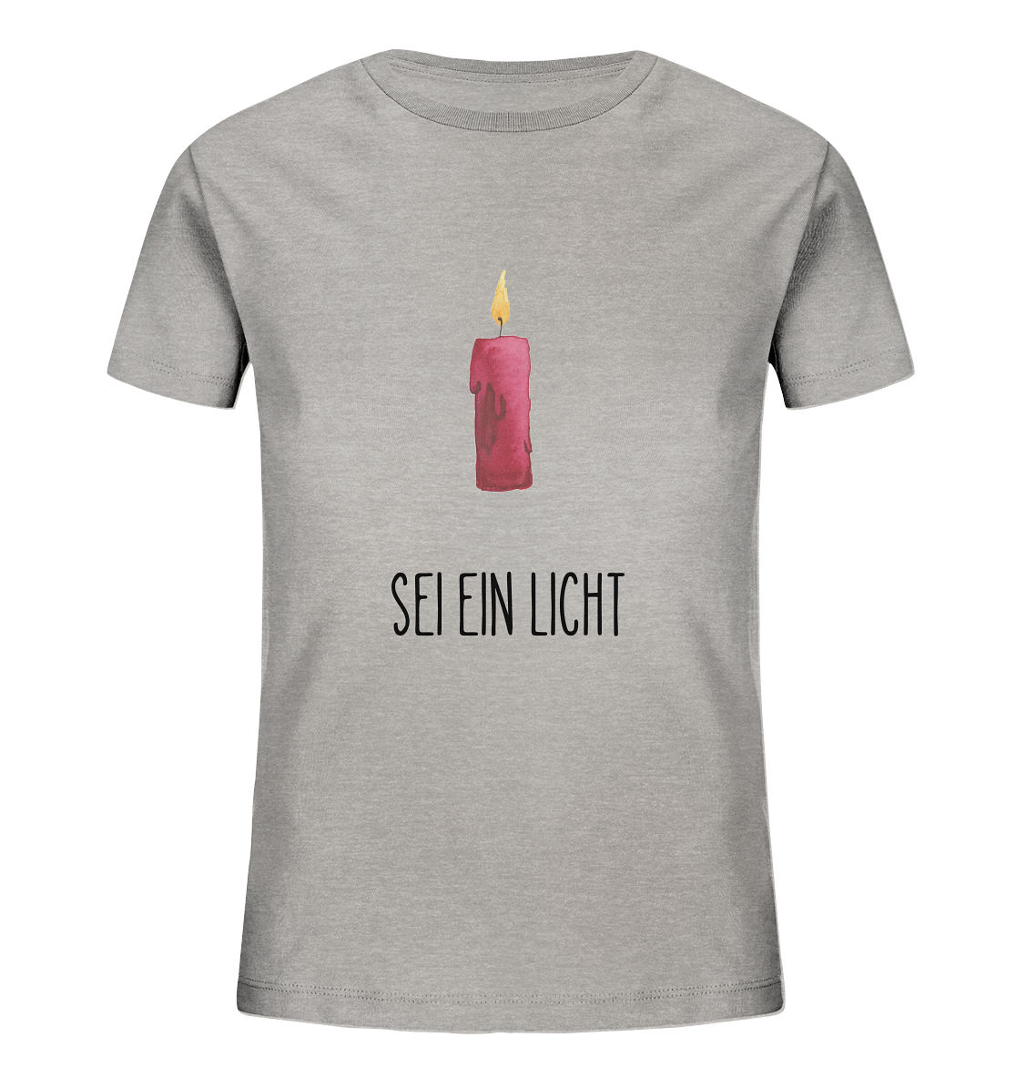 Sei ein Licht - Kids Organic Shirt - wertvoll und geliebt