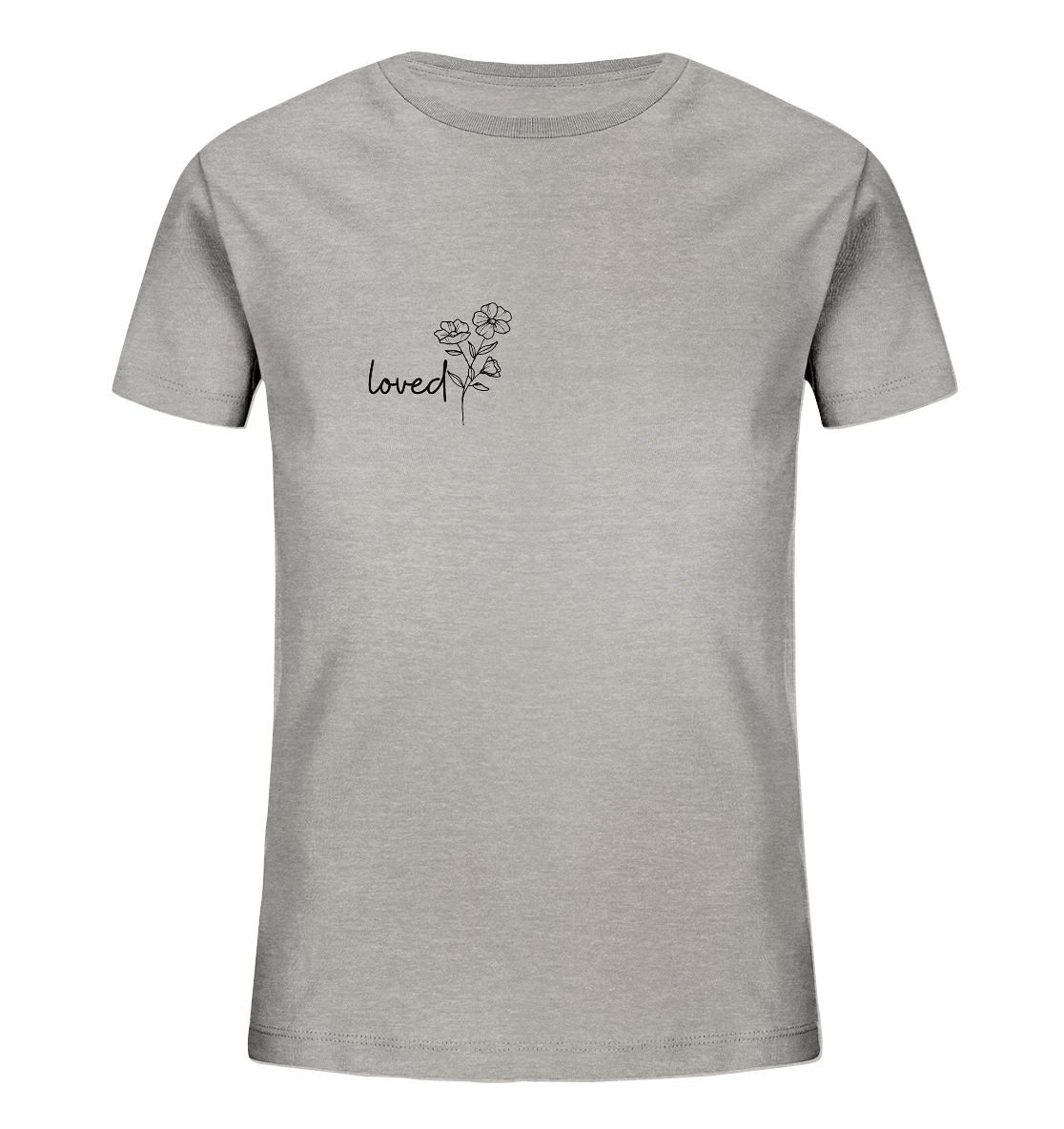 loved - Kids Organic Shirt - wertvoll und geliebt
