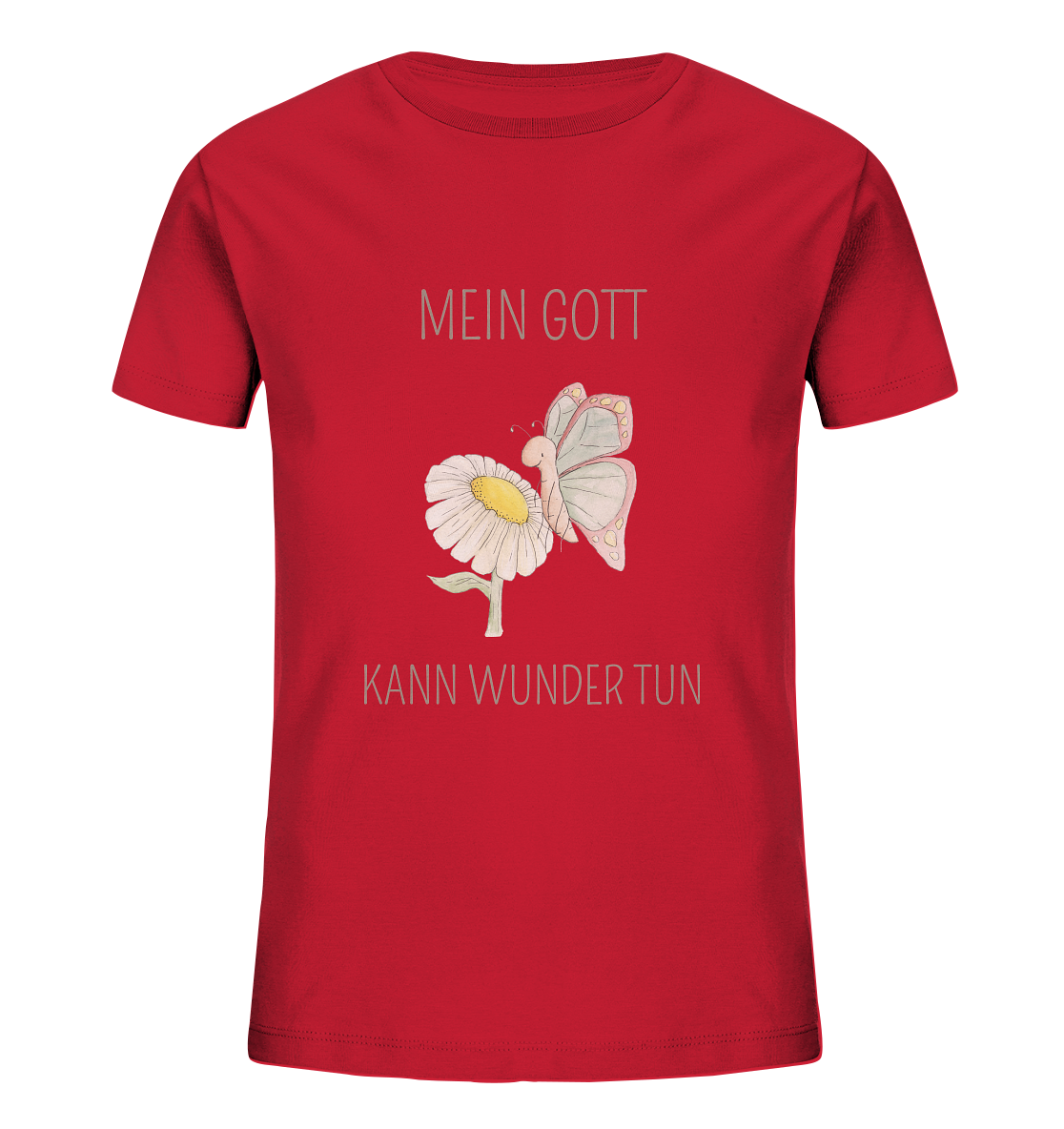Mein Gott kann Wunder tun - Kids Organic Shirt - wertvoll und geliebt