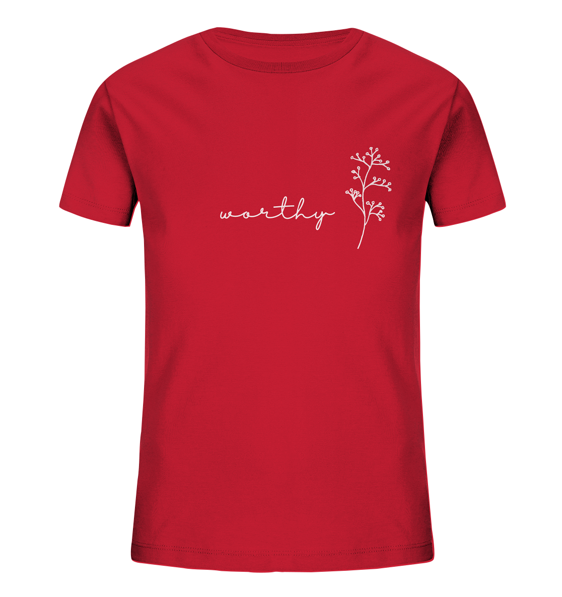Worthy - Kids Organic Shirt - wertvoll und geliebt