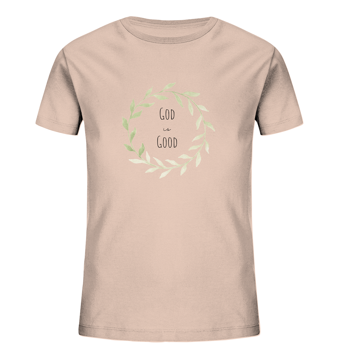 God is good - Kids Organic Shirt - wertvoll und geliebt