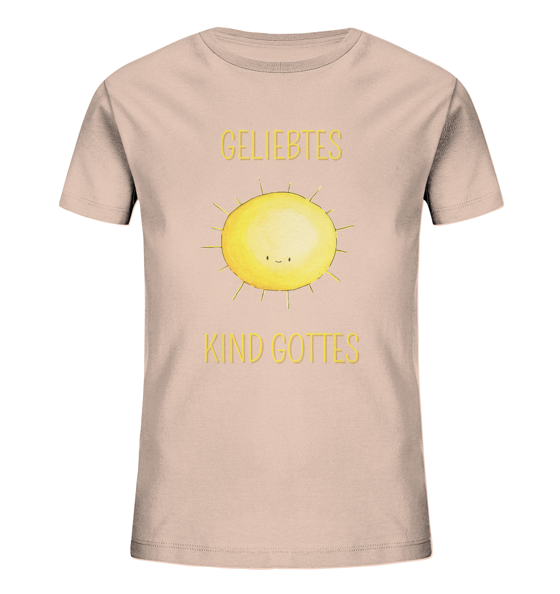 Geliebtes Kind Gottes - Kids Organic Shirt - wertvoll und geliebt