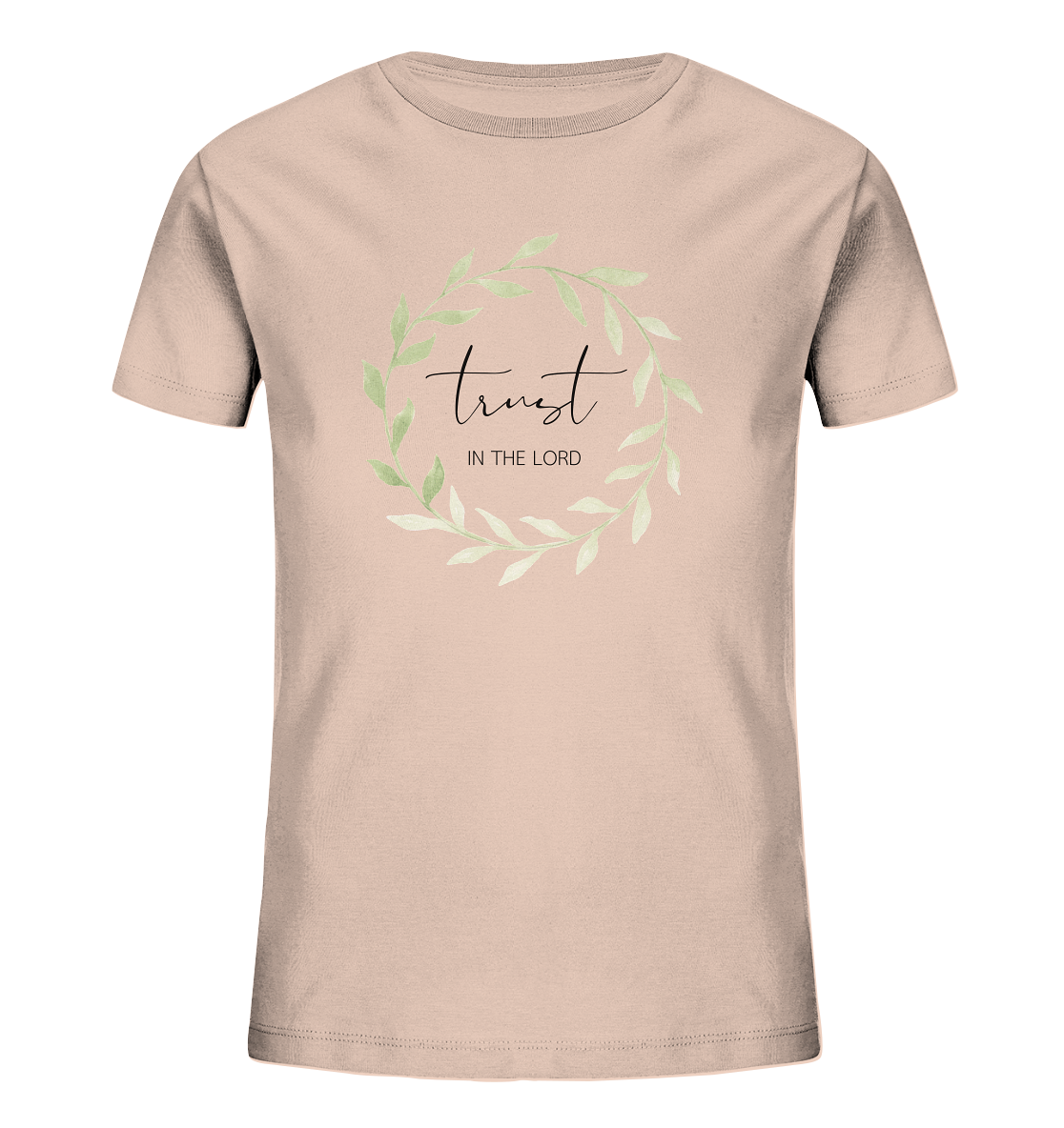 trust - Kids Organic Shirt - wertvoll und geliebt