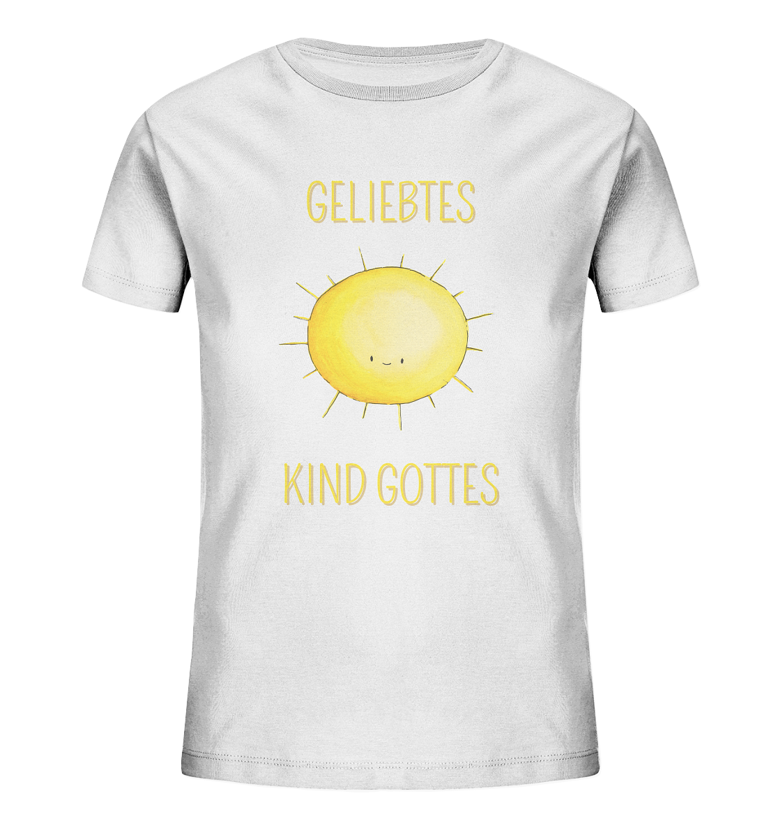 Geliebtes Kind Gottes - Kids Organic Shirt - wertvoll und geliebt