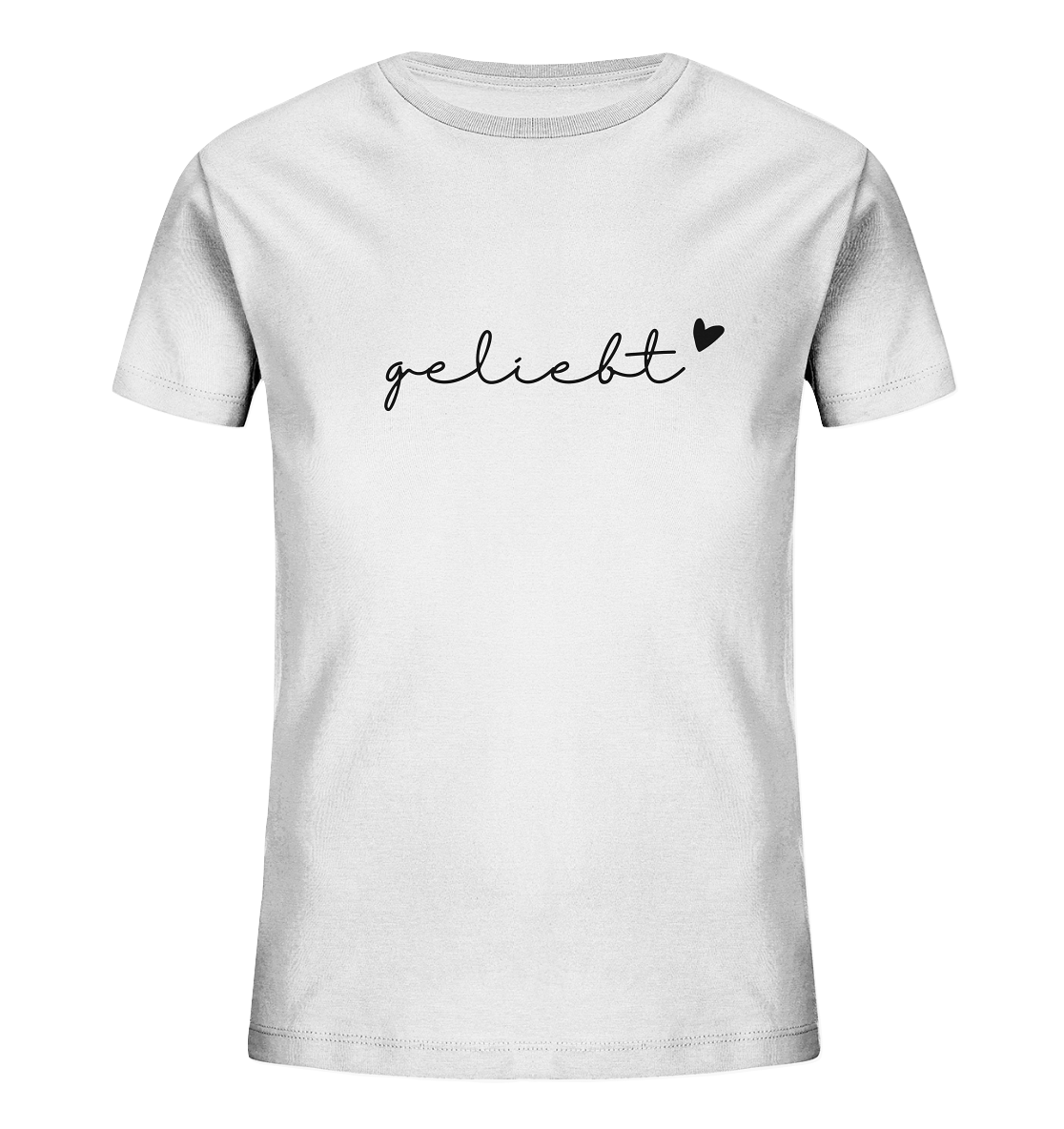 geliebt - Kids Organic Shirt - wertvoll und geliebt