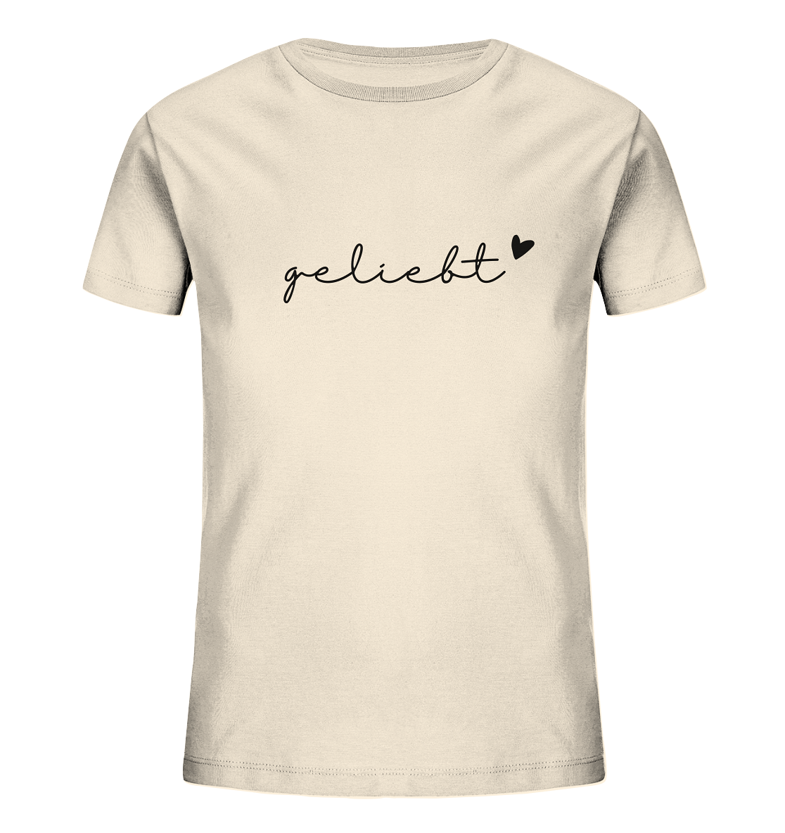 geliebt - Kids Organic Shirt - wertvoll und geliebt