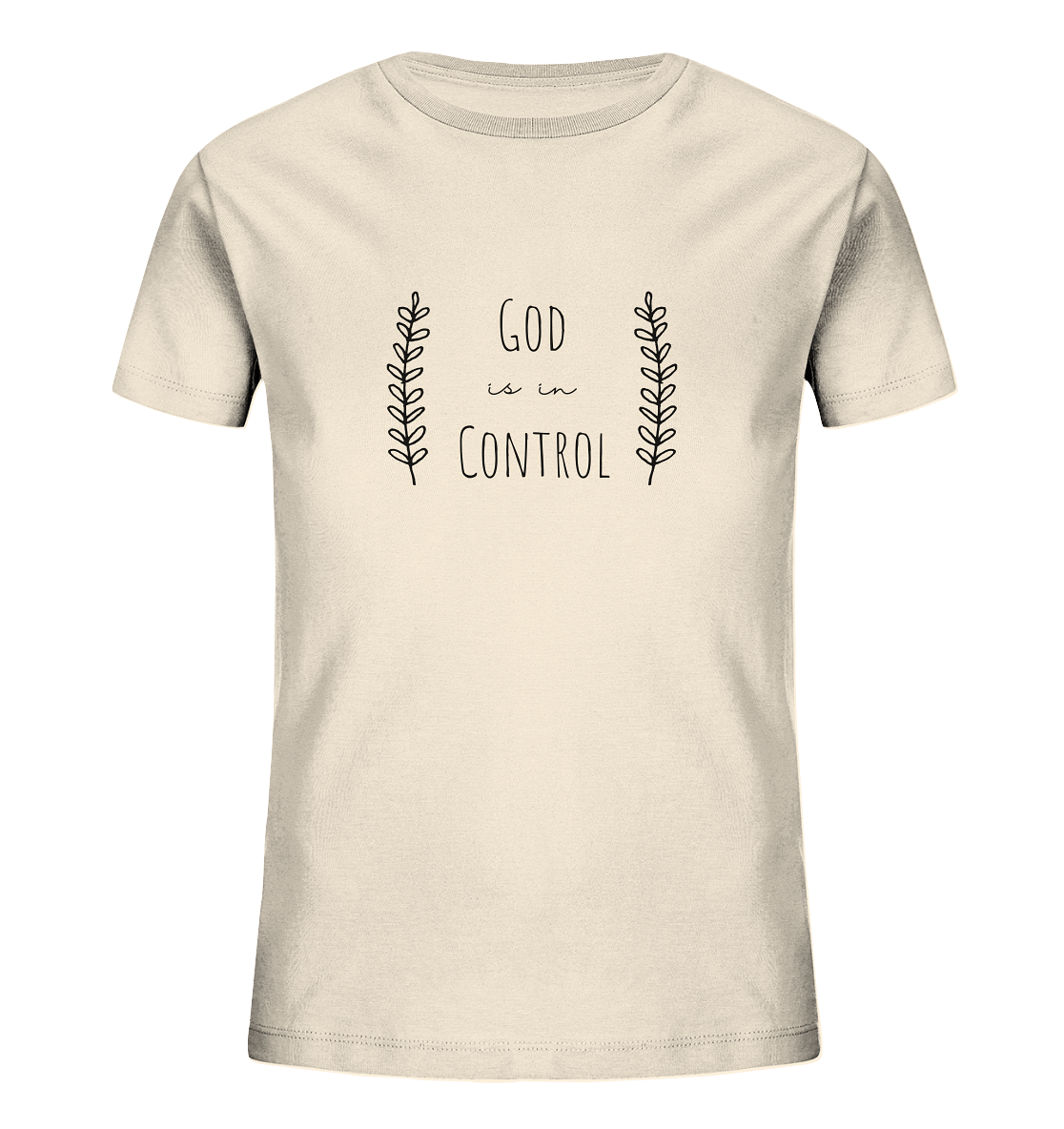 God is in control - Kids Organic Shirt - wertvoll und geliebt